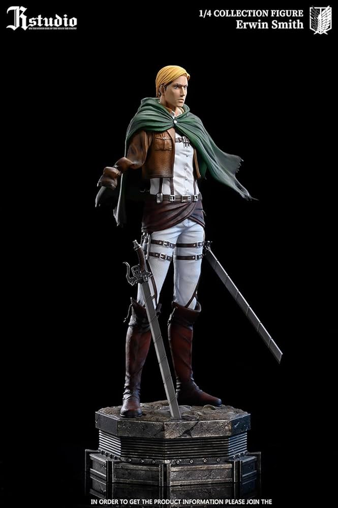 進撃の巨人 エルヴィン·スミ リヴァイ ガレージキット ガレキ スタチュー③